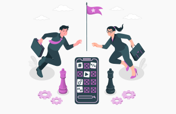 What are the best ways to beat your competitors in the mobile app development industry? 