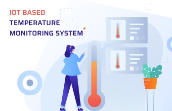 What are the use cases and benefits of IoT based temperature monitoring system?