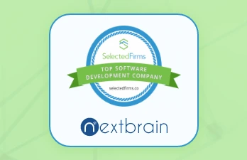 SelectedFirms recognizes Nextbrain as a leading eCommerce and software development company in the USA.