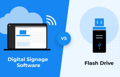 Unleash the functionalities of using cloud digital signage software vs offline model