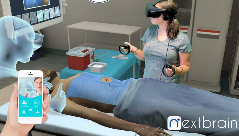 virtual reality with health care