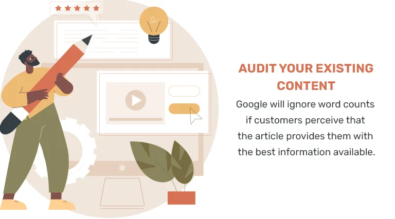 audit your existing content