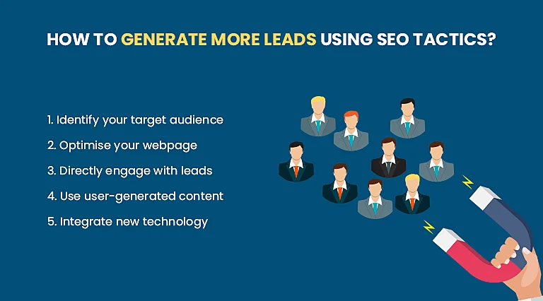 how to generate more leads using seo tactics