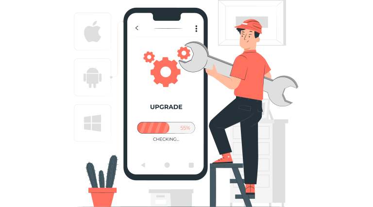 web app vs mobile app upgrade