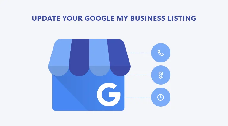 update your google my business listing